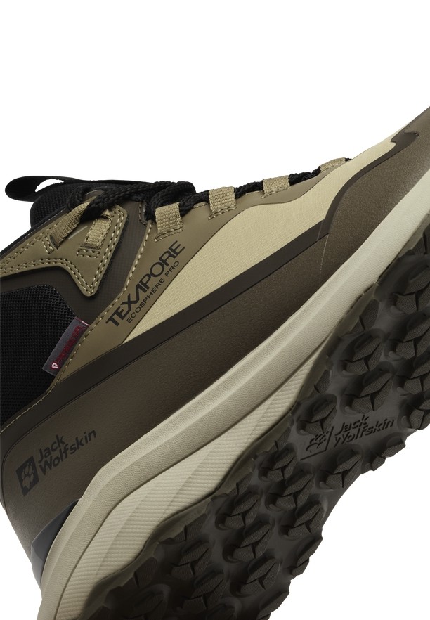 Coffee Jack Wolfskin Dromoventure Wt Texapore Mid Men Outdoor Shoes | 10114519