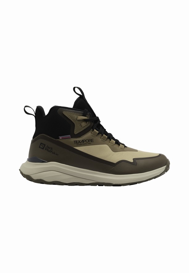 Coffee Jack Wolfskin Dromoventure Wt Texapore Mid Men Outdoor Shoes | 10114519
