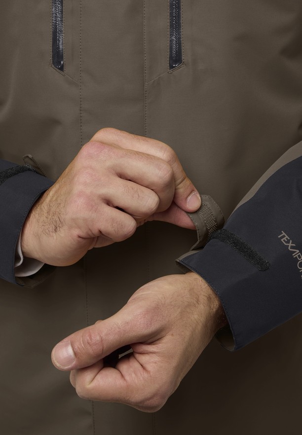 Coffee Jack Wolfskin Jasper 3in1 Men Jackets | 35989572