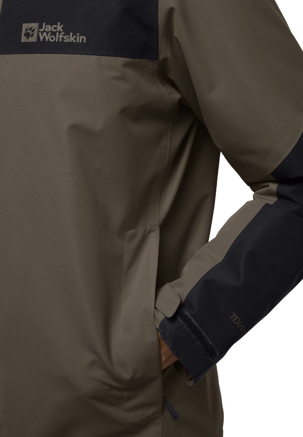 Coffee Jack Wolfskin Jasper Ins Men Winter Jackets | 57192861