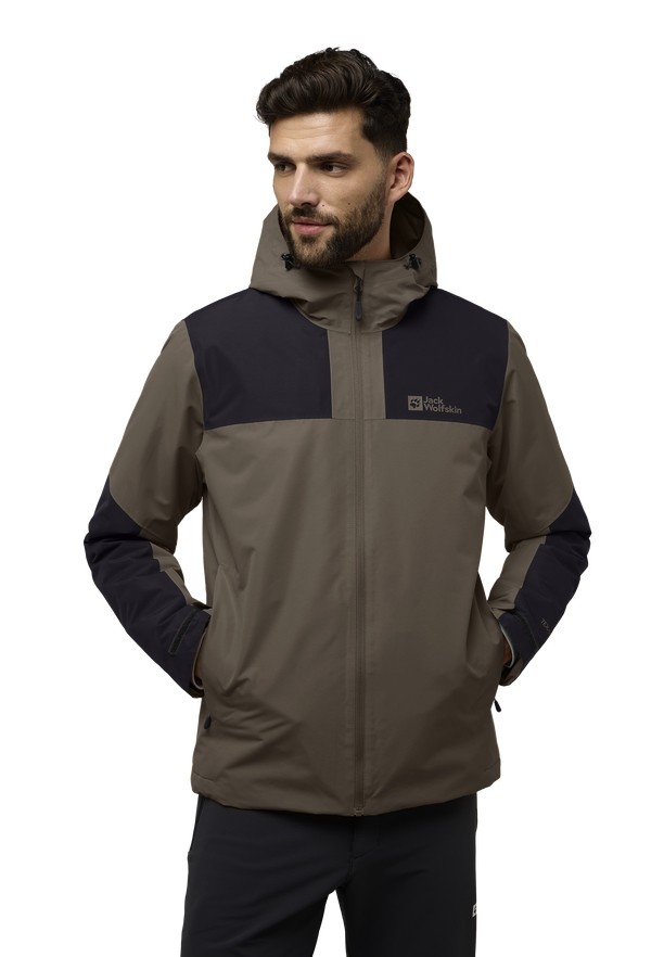 Coffee Jack Wolfskin Jasper Ins Men Winter Jackets | 57192861