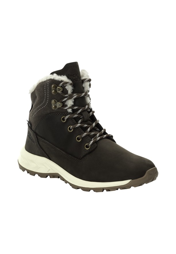 Coffee Jack Wolfskin Queenstown City Texapore Mid Women Winter Shoes | 48038462