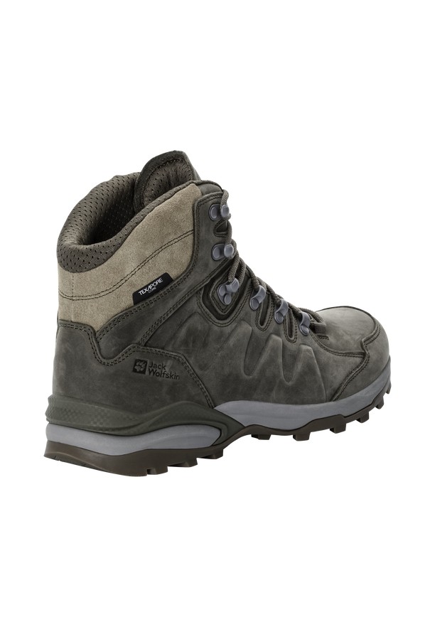 Coffee Jack Wolfskin Refugio Prime Texapore Mid Men Hiking Shoes | 78205307