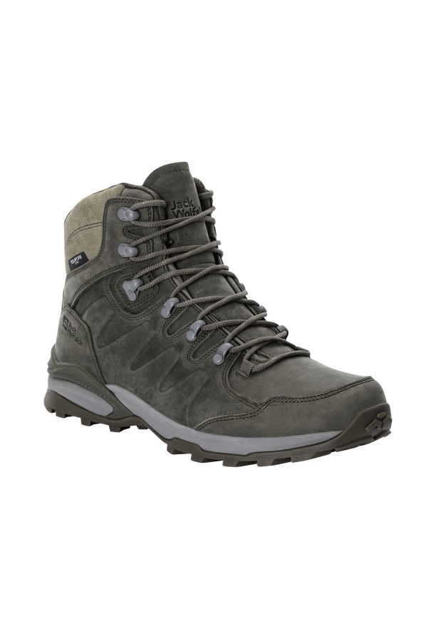 Coffee Jack Wolfskin Refugio Prime Texapore Mid Men Hiking Shoes | 78205307