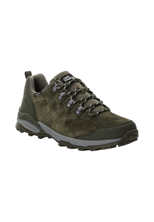 Coffee Jack Wolfskin Refugio Texapore Low Men Hiking Shoes | 60201614