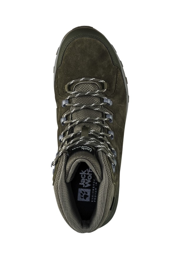 Coffee Jack Wolfskin Refugio Texapore Mid Men Hiking Shoes | 58018433