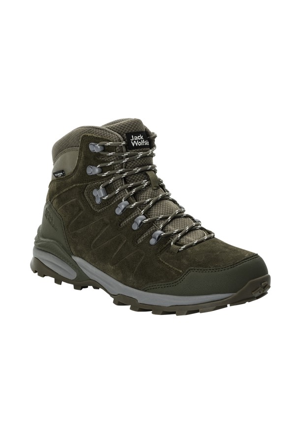 Coffee Jack Wolfskin Refugio Texapore Mid Men Hiking Shoes | 58018433