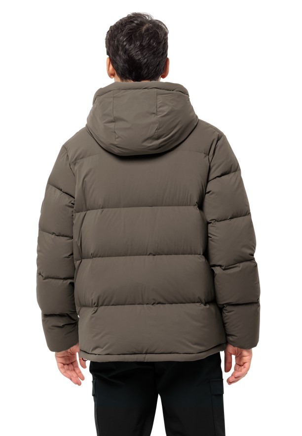 Coffee Jack Wolfskin Roemertor Men Down Jackets | 25215074