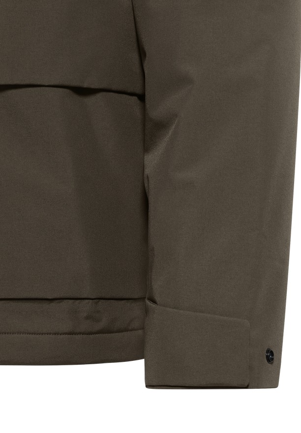 Coffee Jack Wolfskin Tempeltor Men Rain Jackets | 27605853