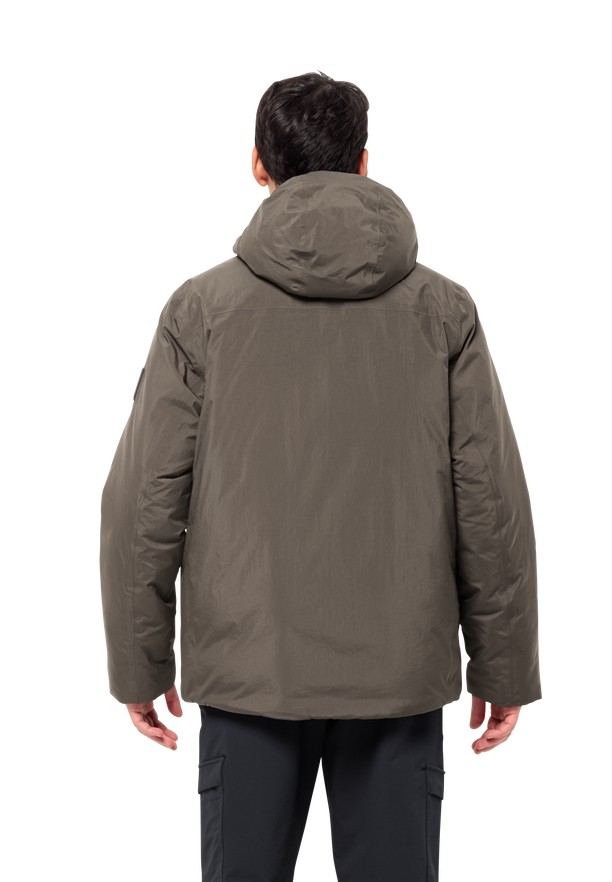Coffee Jack Wolfskin Textor Utility Men Winter Jackets | 27957332