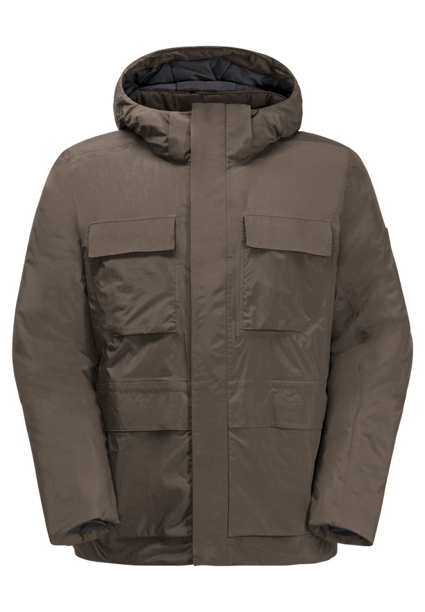 Coffee Jack Wolfskin Textor Utility Men Winter Jackets | 27957332
