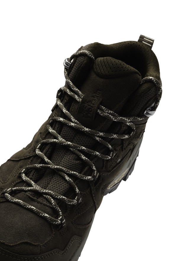 Coffee Jack Wolfskin Vojo Tour Lt Texapore Mid Men Hiking Shoes | 31742164