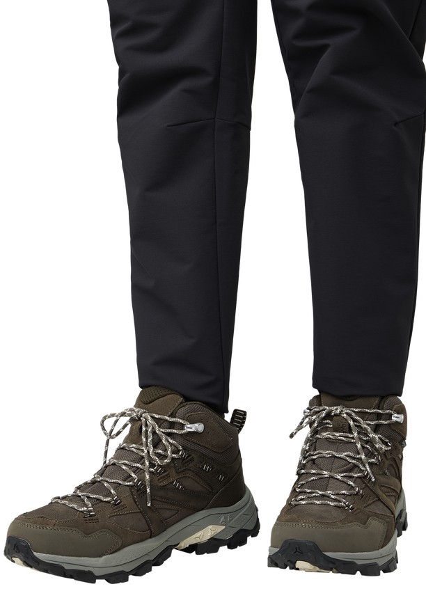 Coffee Jack Wolfskin Vojo Tour Lt Texapore Mid Men Hiking Shoes | 31742164
