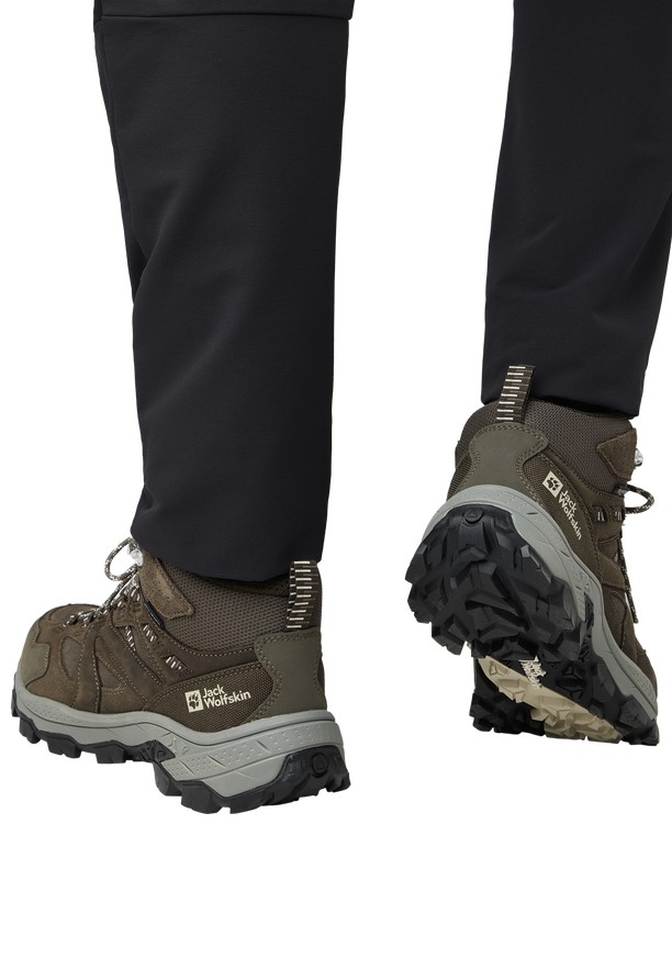 Coffee Jack Wolfskin Vojo Tour Lt Texapore Mid Men Hiking Shoes | 31742164