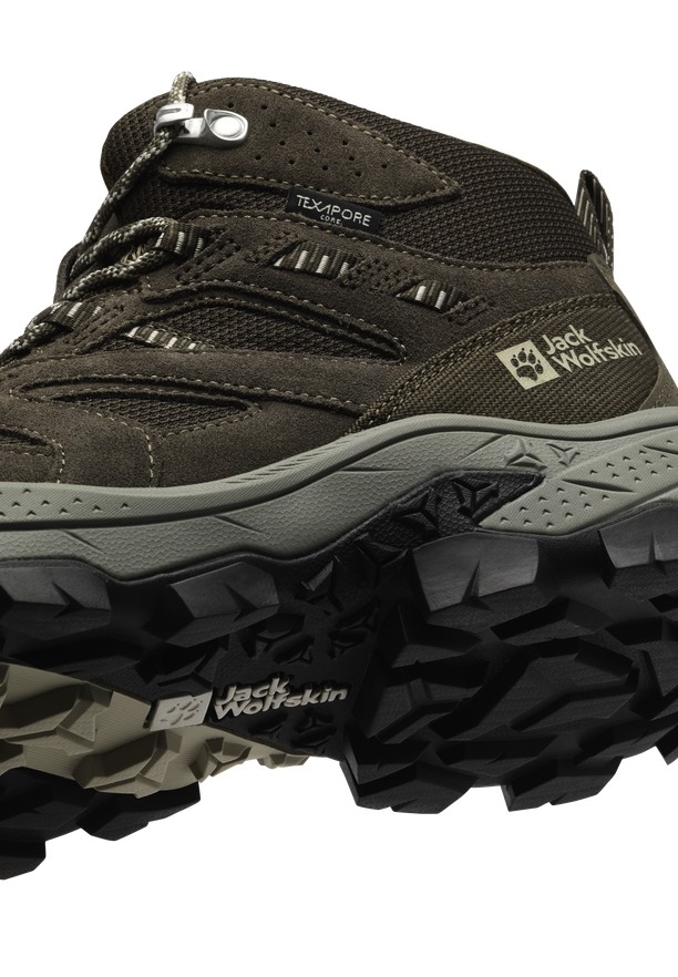 Coffee Jack Wolfskin Vojo Tour Texapore Mid Men Hiking Shoes | 44826025
