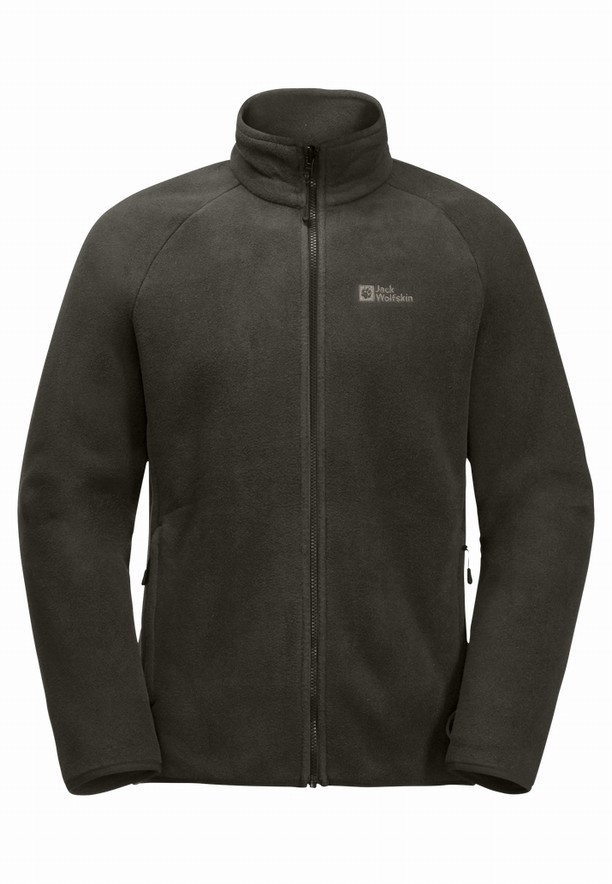 Coffee Jack Wolfskin Waldsteig Fz Men Fleece Jackets | 20933113