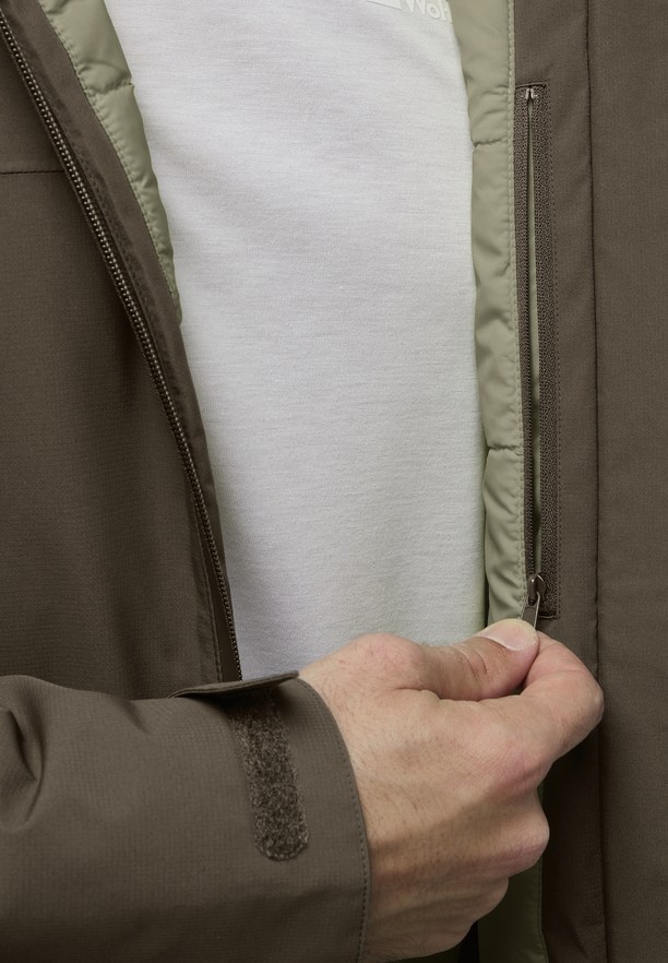 Coffee Jack Wolfskin Wisper Ins Men Jackets | 27379081