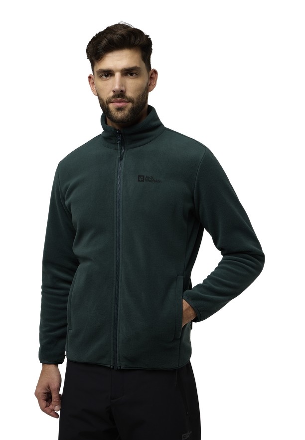 Green Jack Wolfskin Altenberg 3in1 Men Jackets | 61163345