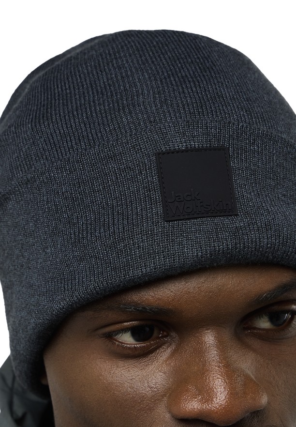 Green Jack Wolfskin Arcaden Men Beanie | 28863901