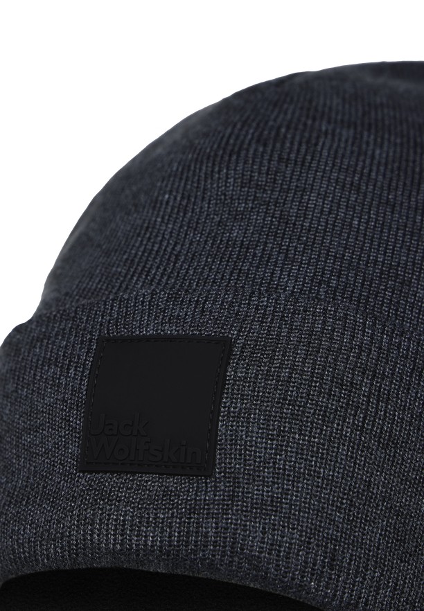 Green Jack Wolfskin Arcaden Men Beanie | 28863901