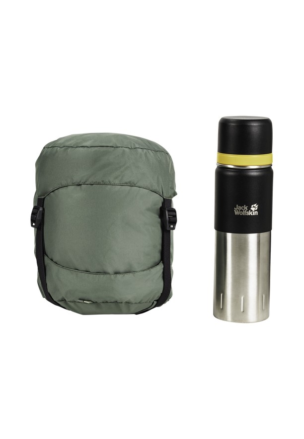 Green Jack Wolfskin Athmos Down |5, 180cm Women Sleeping Bag | 92237825