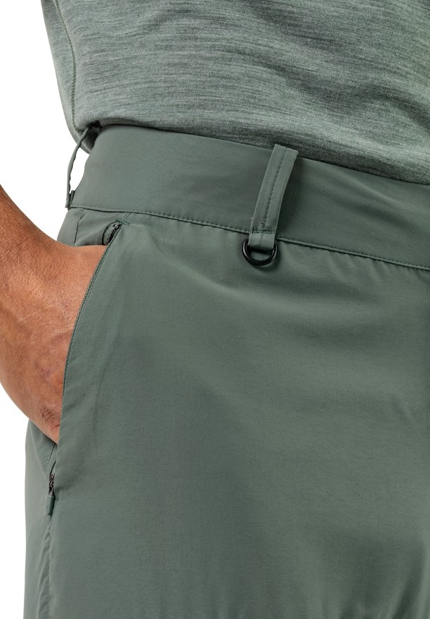 Green Jack Wolfskin Barrier Pant Men Hiking Pants | 98116826