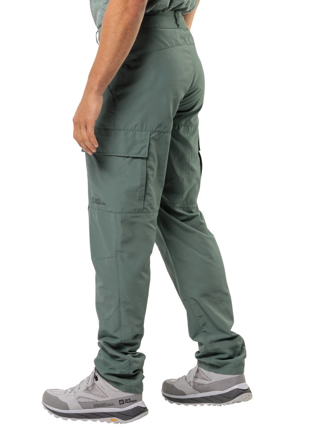 Green Jack Wolfskin Barrier Pant Men Hiking Pants | 98116826