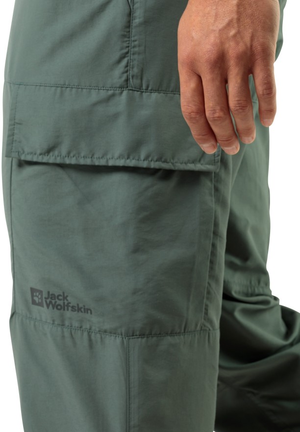 Green Jack Wolfskin Barrier Pant Men Hiking Pants | 98116826