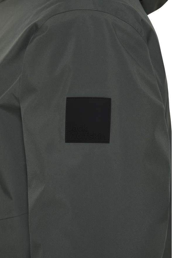 Green Jack Wolfskin Brandenburger Men Coats | 48683707