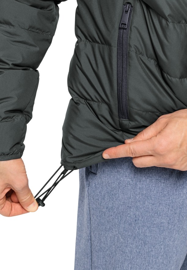 Green Jack Wolfskin Colonius Men Down Jackets | 38057705