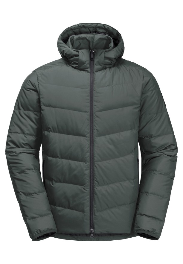 Green Jack Wolfskin Colonius Men Down Jackets | 38057705
