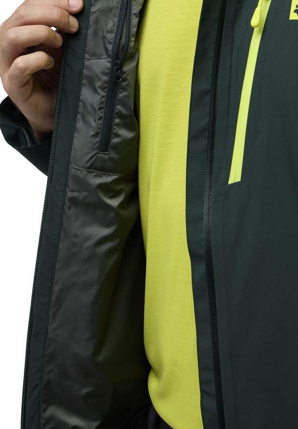 Green Jack Wolfskin Eagle Peak 2l Men Rain Jackets | 59201247