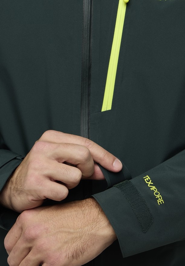 Green Jack Wolfskin Eagle Peak 2l Men Rain Jackets | 59201247