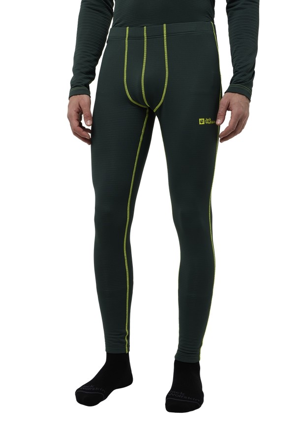 Green Jack Wolfskin Infinite Warm Men Tight | 30732965