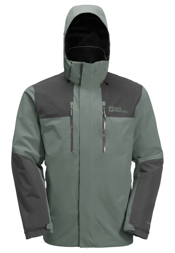 Green Jack Wolfskin Jasper 2l Men Rain Jackets | 54822713