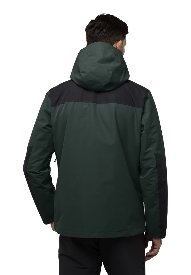 Green Jack Wolfskin Jasper 3in1 Men Jackets | 20210293