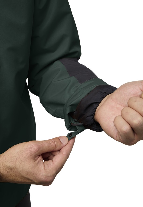 Green Jack Wolfskin Jasper 3in1 Men Jackets | 20210293