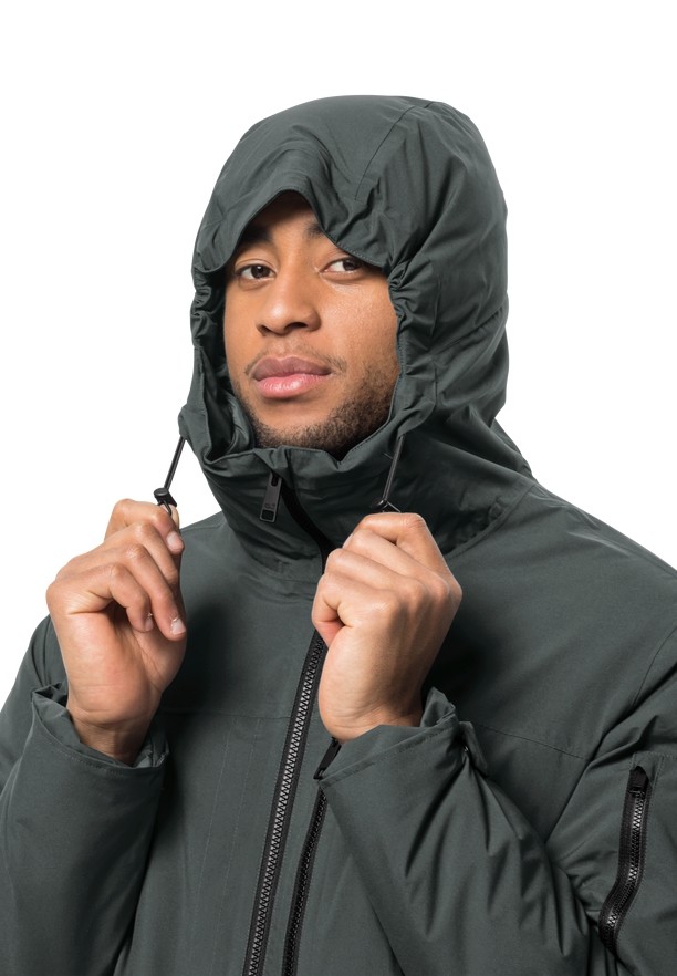 Green Jack Wolfskin Koenigsbau Men Coats | 77177825