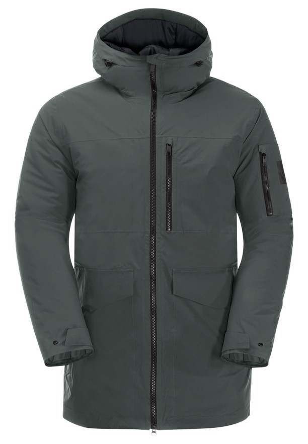 Green Jack Wolfskin Koenigsbau Men Coats | 77177825