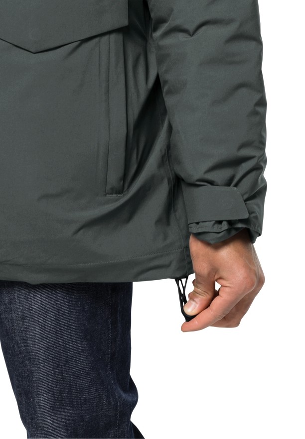 Green Jack Wolfskin Koenigsbau Men Coats | 77177825