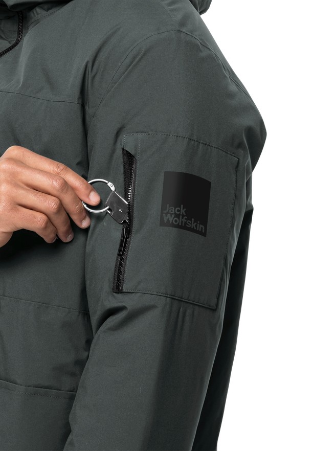 Green Jack Wolfskin Koenigsbau Men Coats | 77177825