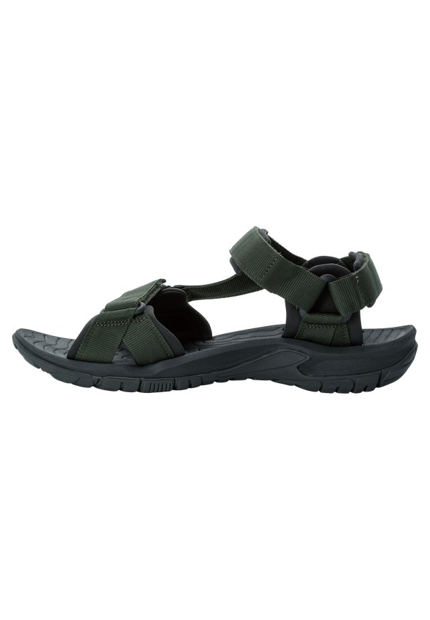Green Jack Wolfskin Lakewood Ride Men Sandals | 71542124