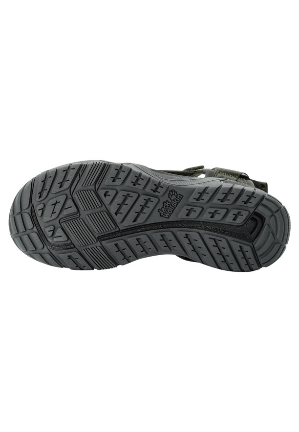 Green Jack Wolfskin Lakewood Ride Men Sandals | 71542124
