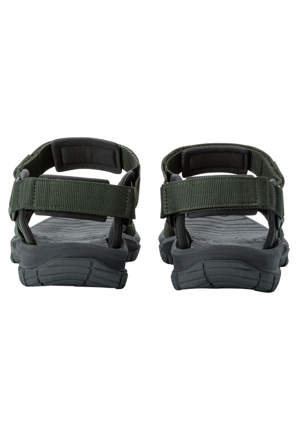 Green Jack Wolfskin Lakewood Ride Men Sandals | 71542124