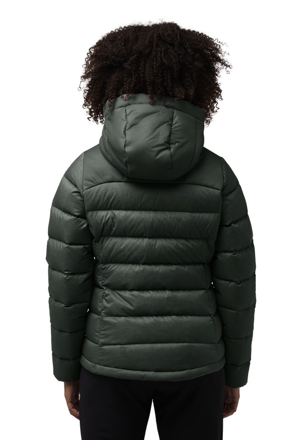 Green Jack Wolfskin Nebelhorn Women Down Jackets | 71778257