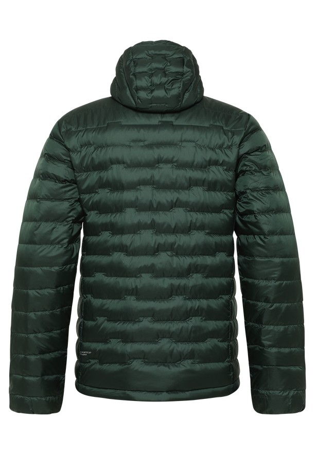 Green Jack Wolfskin Passamani Hoody Men Down Jackets | 30374436