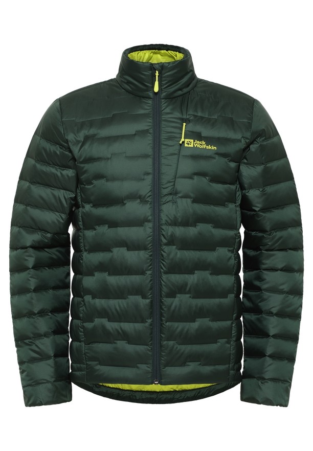 Green Jack Wolfskin Passamani Men Down Jackets | 73197649