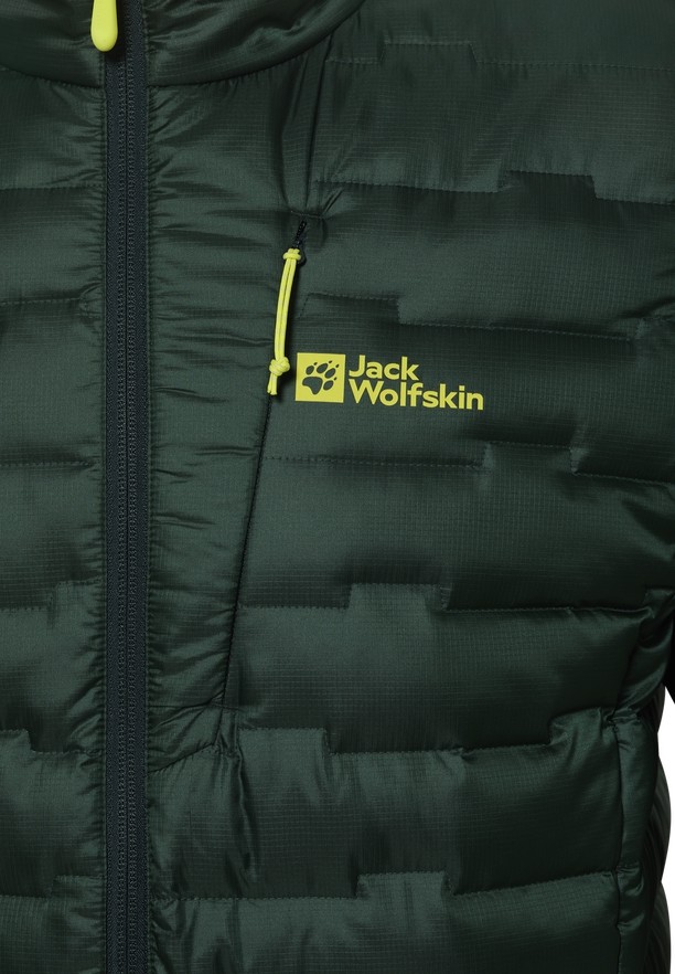 Green Jack Wolfskin Passamani Men Down Jackets | 73197649