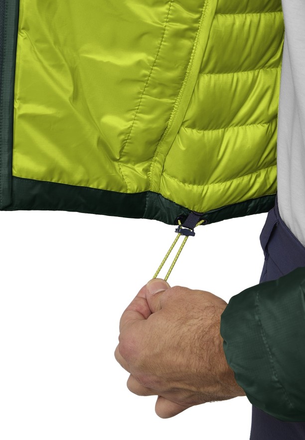 Green Jack Wolfskin Passamani Men Down Jackets | 73197649