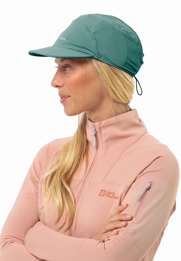 Green Jack Wolfskin Prelight Chill Men Baseball Caps | 63980941